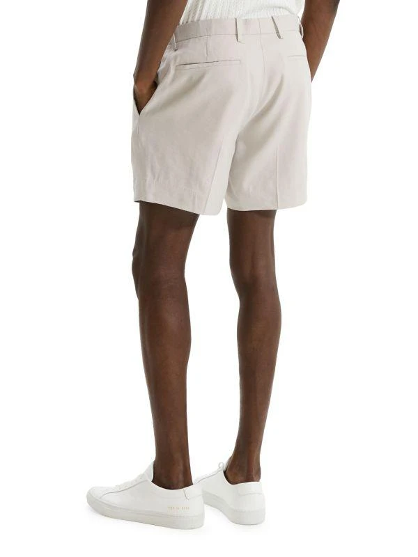 Theory Jarin Linen-Blend Shorts 2
