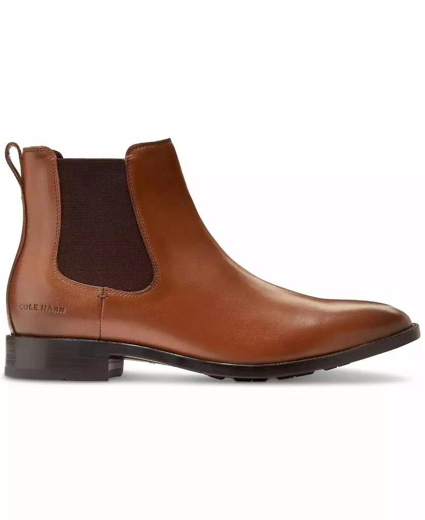 Cole Haan Men's Hawthorne Leather Pull-On Chelsea Boots 8