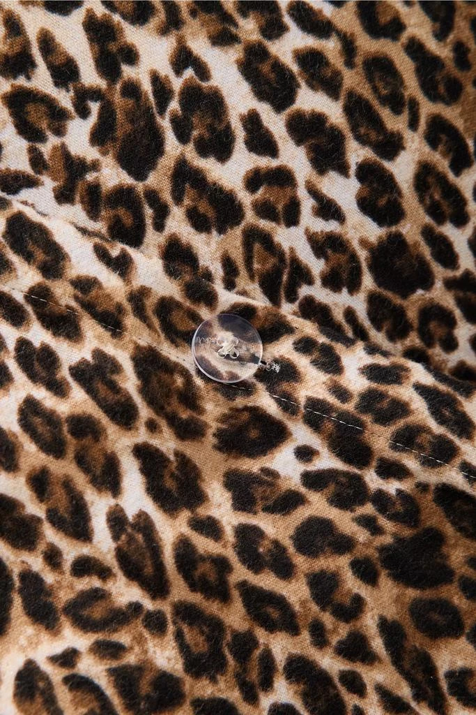 Urban Outfitters Printed Flannel Duvet Cover Set 4