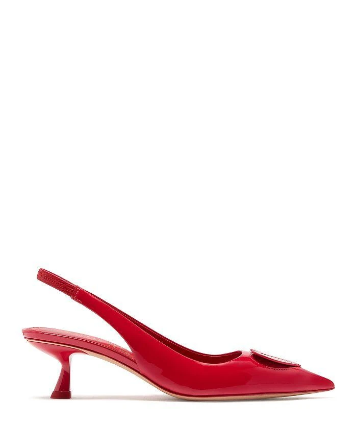 Kate Spade Women's Lover Slingback Kitten Heel Pumps 2
