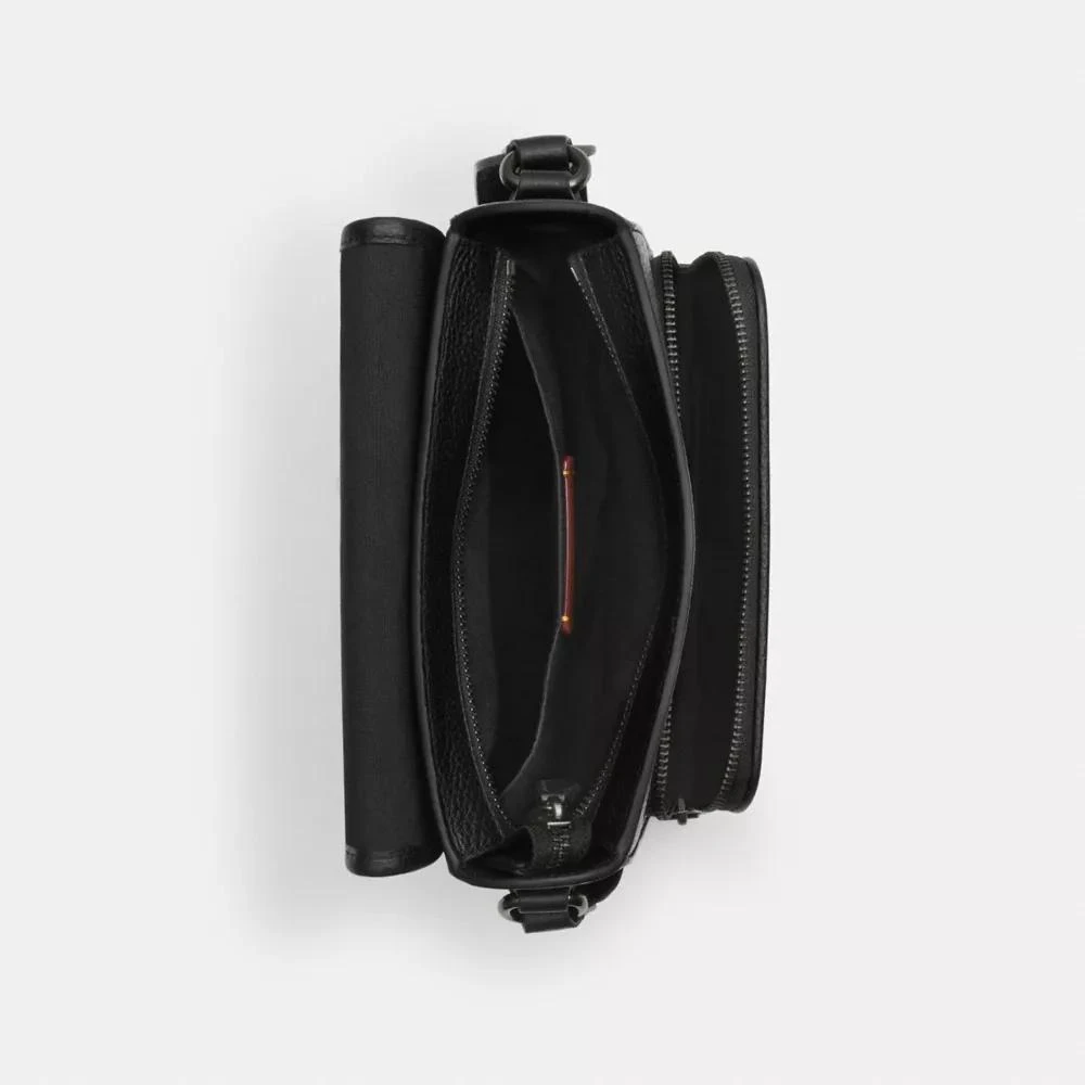 Coach Sullivan Flap Crossbody Bag In Signature Canvas 4