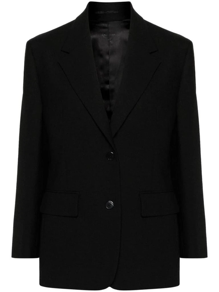 Prada Prada Single-Breasted Wool Blazer - Suits - BeyondStyle
