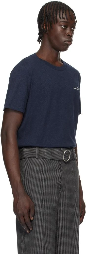 A.P.C. Navy Standard Item T-shirt 2