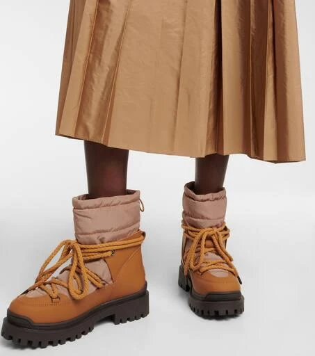 INUIKII Riccio faux leather ankle boots 4
