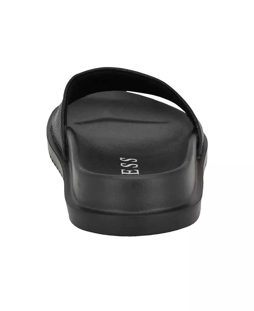 GUESS Men's Vumble Triangle Emblem Fashion Slide Sandal 3