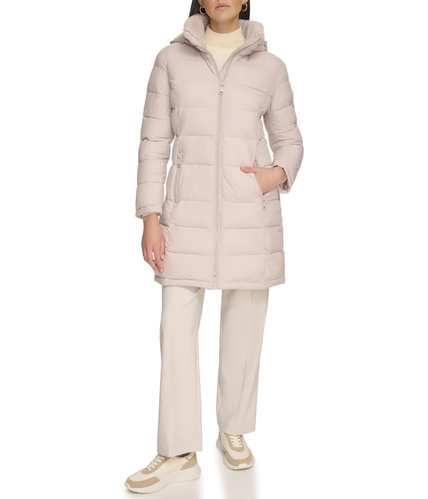 Calvin Klein Faux Sherpa Puffer 4