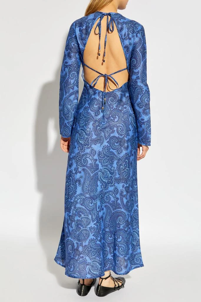Zimmermann Zimmermann Paisley Print Backless Dress 3