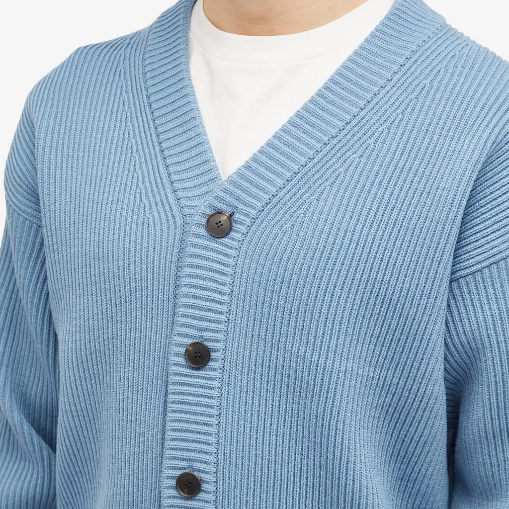 Auralee Auralee French Merino Rib Cardigan - Sweaters - Free 
