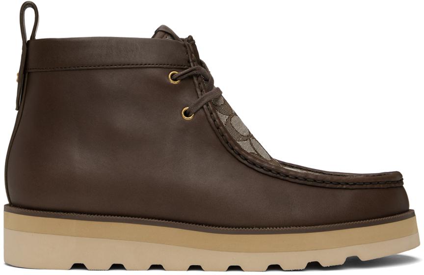 Coach Brown Chukka Desert Boots