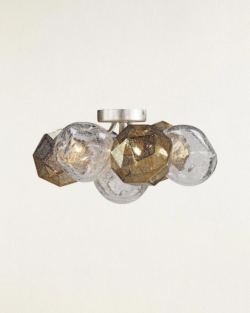 John Richard Vivaldi 3-Light Semi-Flush Mount 2