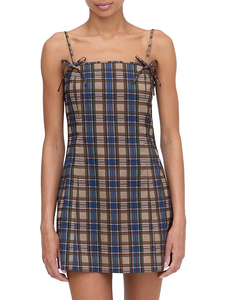 Hill House Home The Rennie Dress - Brown Spencer Plaid