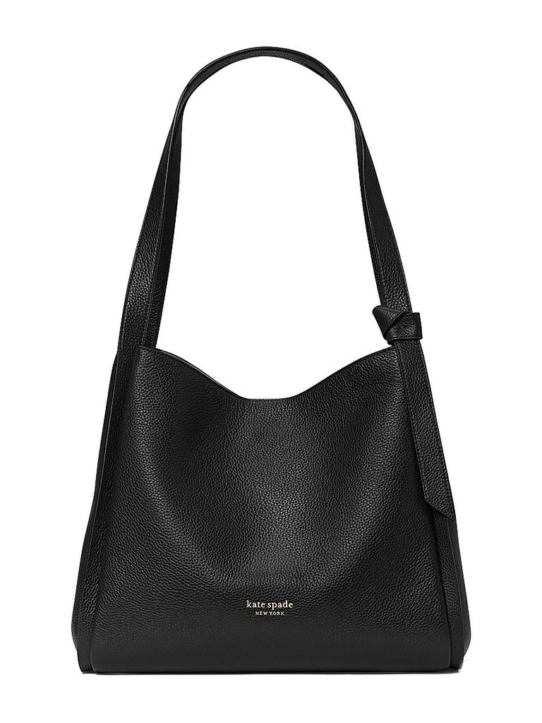 Kate Spade Large Knott Leather Shoulder Bag 1