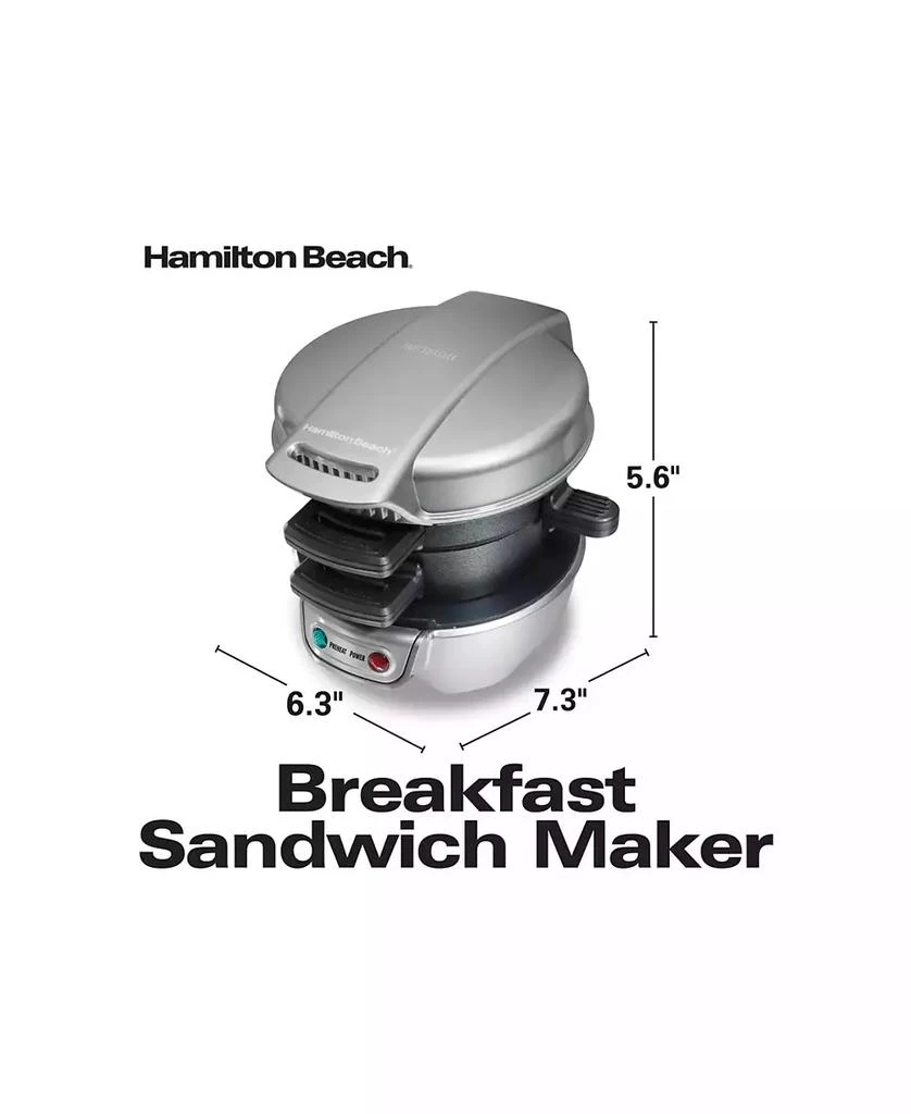 Hamilton Beach Breakfast Sandwich Maker - 25475 8