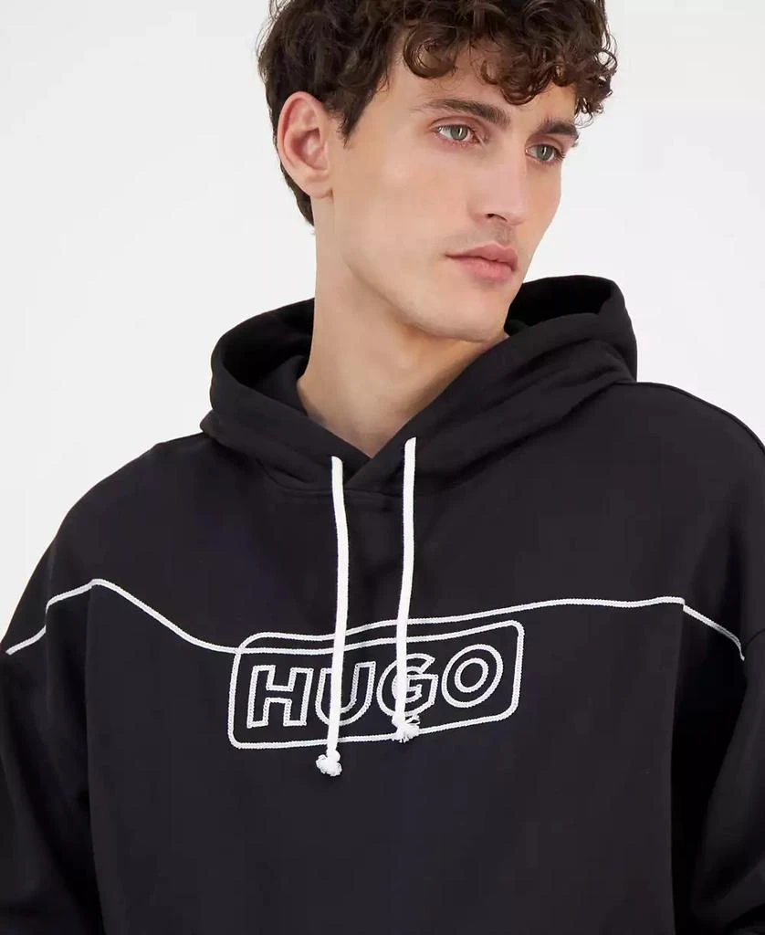 Hugo Boss Men's Noider Relaxed Fit Long Sleeve Logo Hoodie 3