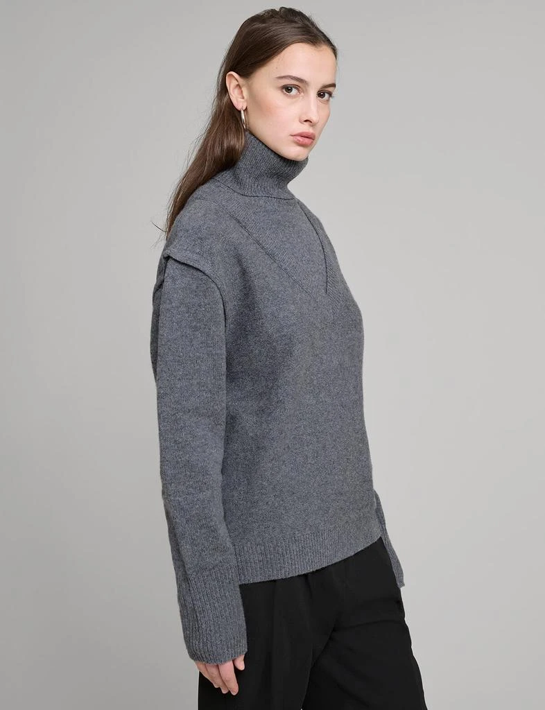 Pixie Market Oversized Wool Turtleneck Sweater 7