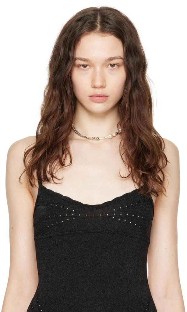 Justine Clenquet Silver Charly Choker 2