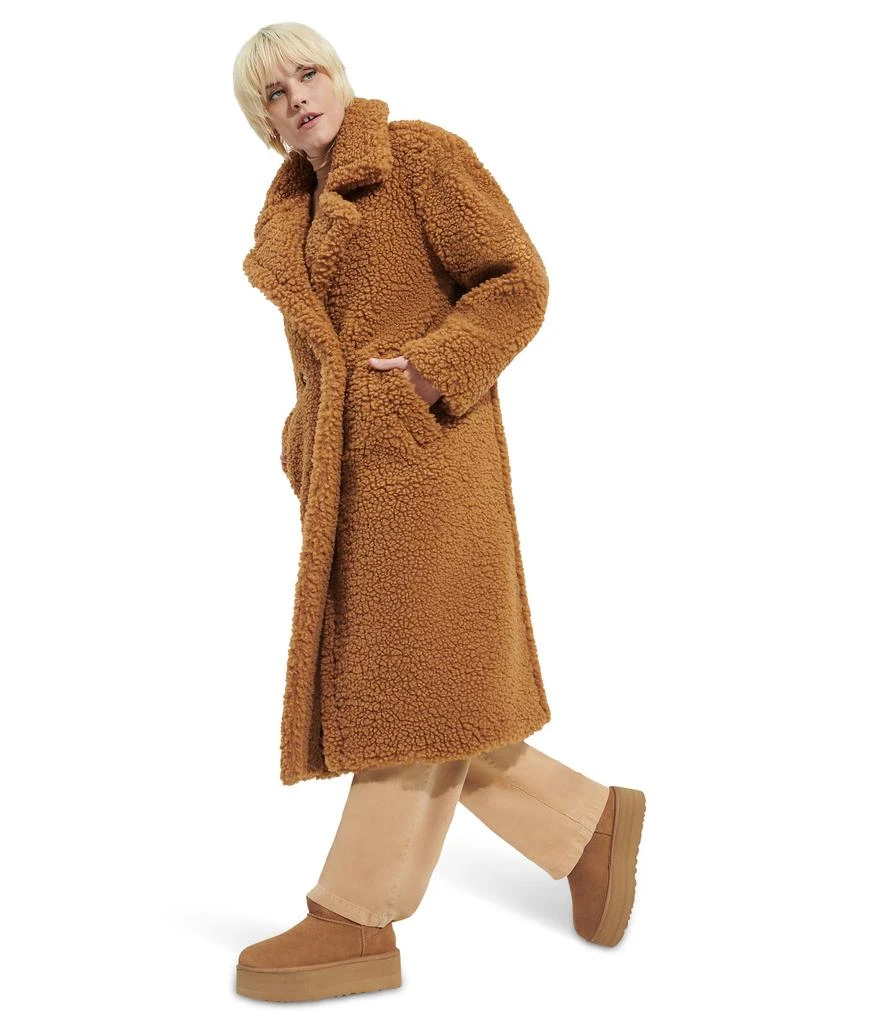 UGG Gertrude Long Teddy Coat 1