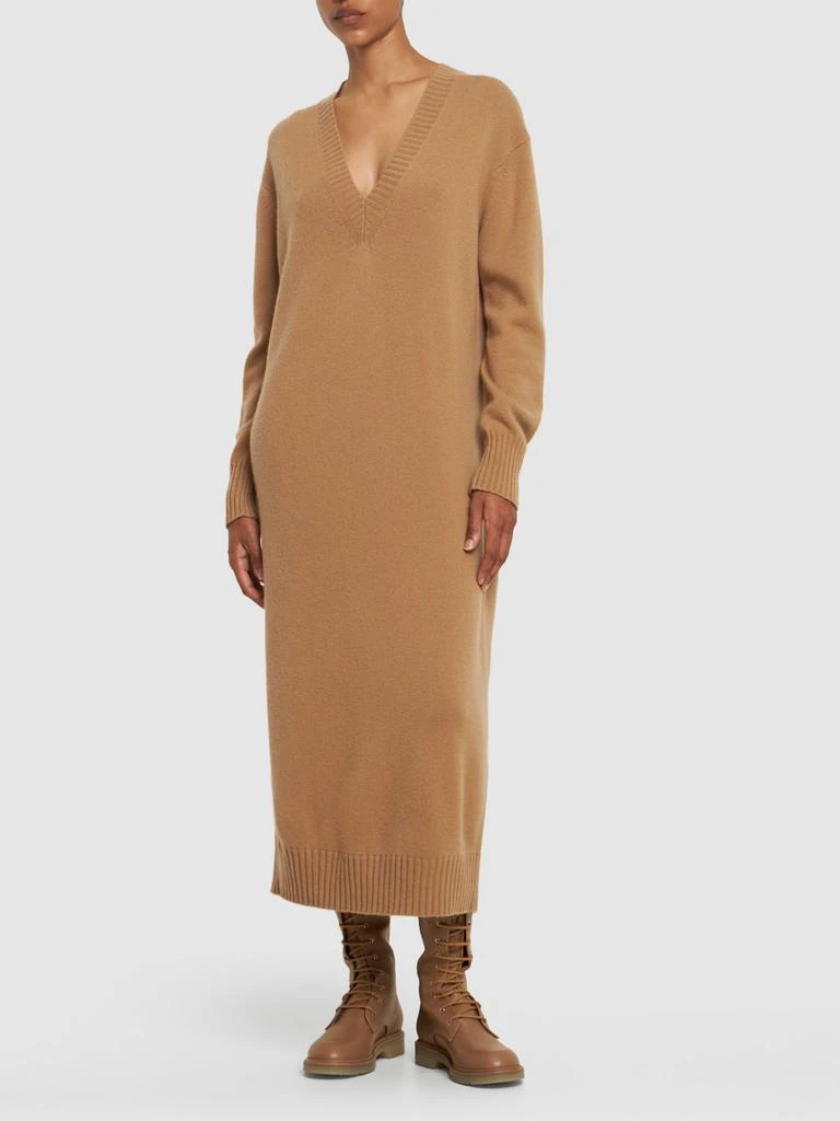 MAX MARA Lvr Exclusive Wool Knit Midi Dress 1