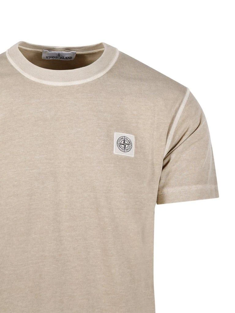 Stone Island Compass-motif Crewneck T-shirt 4