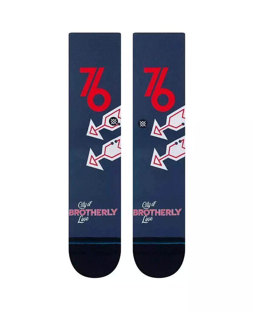 Stance Men's and Women's Philadelphia 76ers 2023/24 City Edition Crew Socks 3
