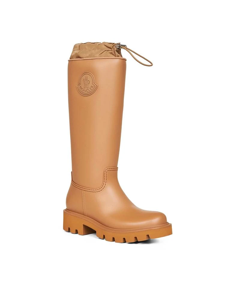 Moncler MONCLER | Light brown Kickstream High rain boots | Women | 35 2