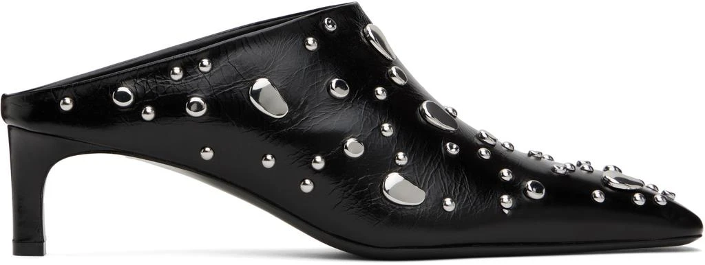 Jil Sander Black Studs Mules 1
