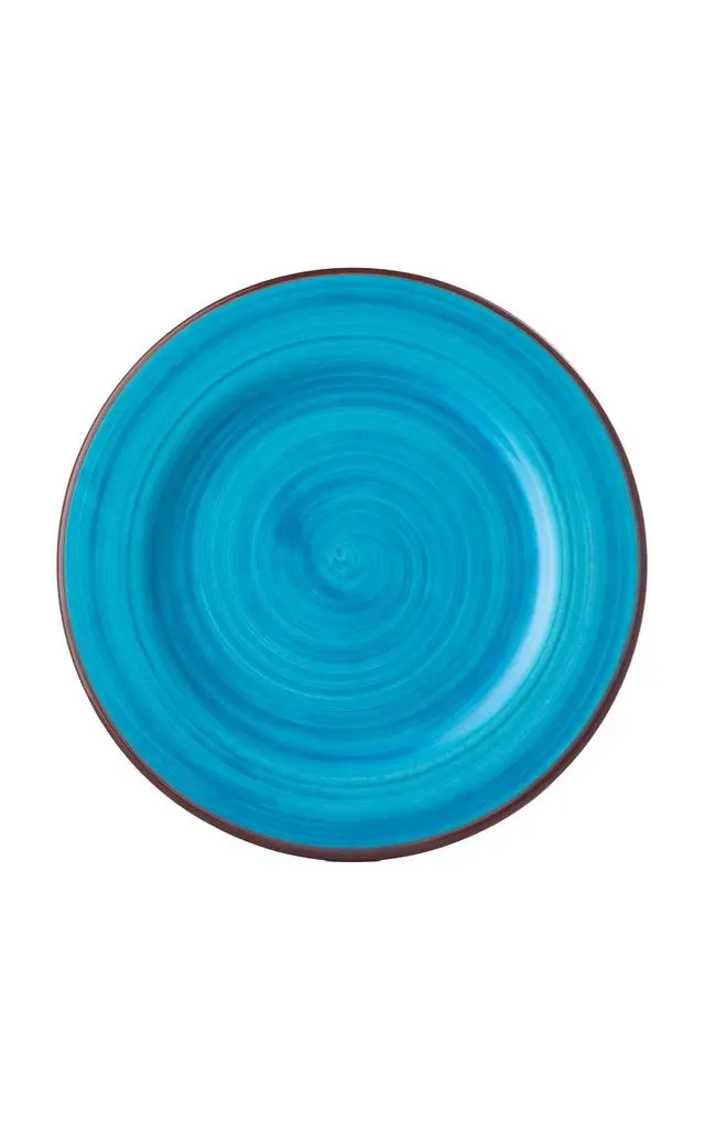Mario Luca Giusti Mario Luca Giusti - Set-of-Six Saint Tropez Melamine Dinner Plate - Blue - Moda Operandi