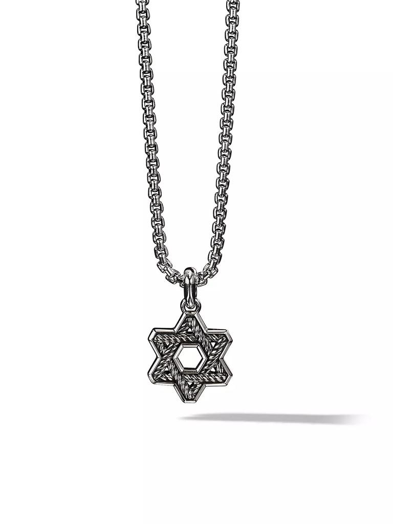 David Yurman Cable Star of David Amulet