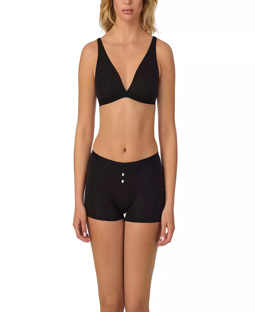 On Gossamer Women's Cabana Cotton Rib Plunge Bralette
