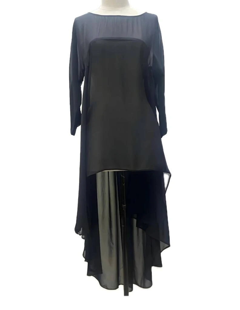 Staples Staples - RUFFLE LONG BACK TOP 1