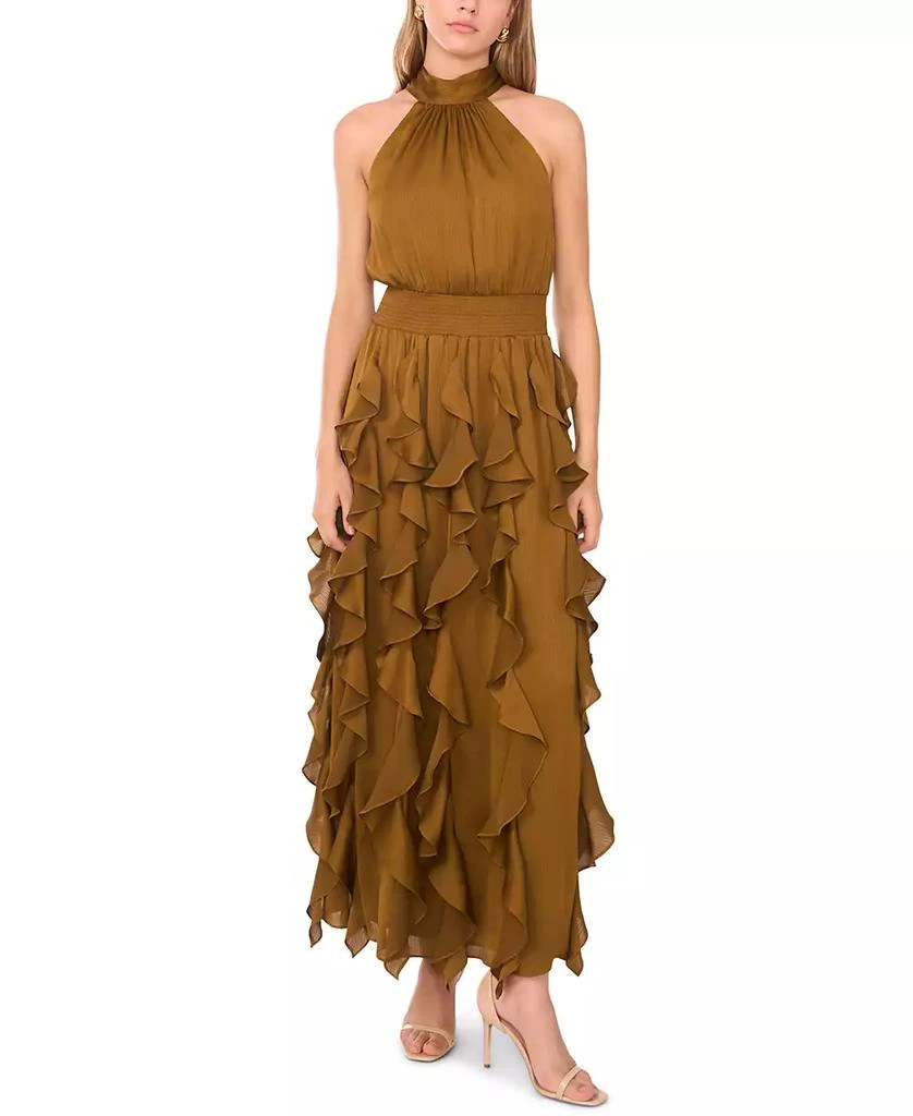 Women's Flounce Cascading Halter Maxi Dress  On Sale Now with Up to 40%  Off | Discover Exclusive Deals & Savings at BeyondStyle  Authentic 1. State  dress|women's fashion|dresses with Limited-Time Discounts,