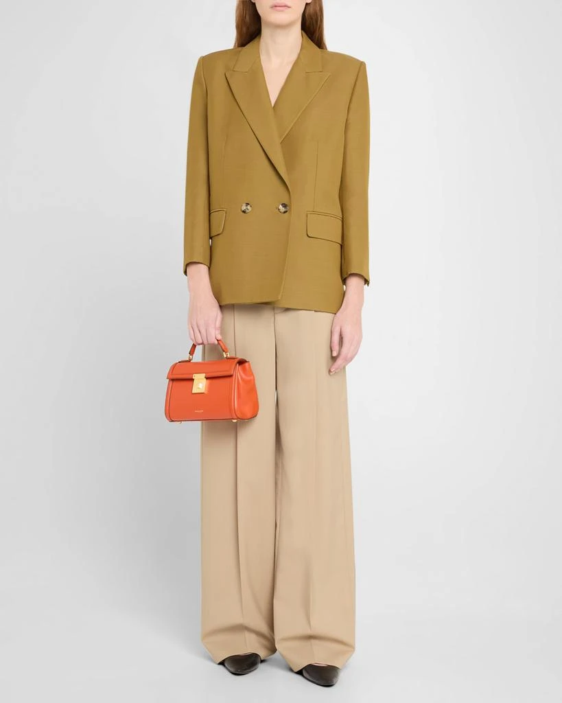 Demellier The Paris Leather Top-Handle Bag 5