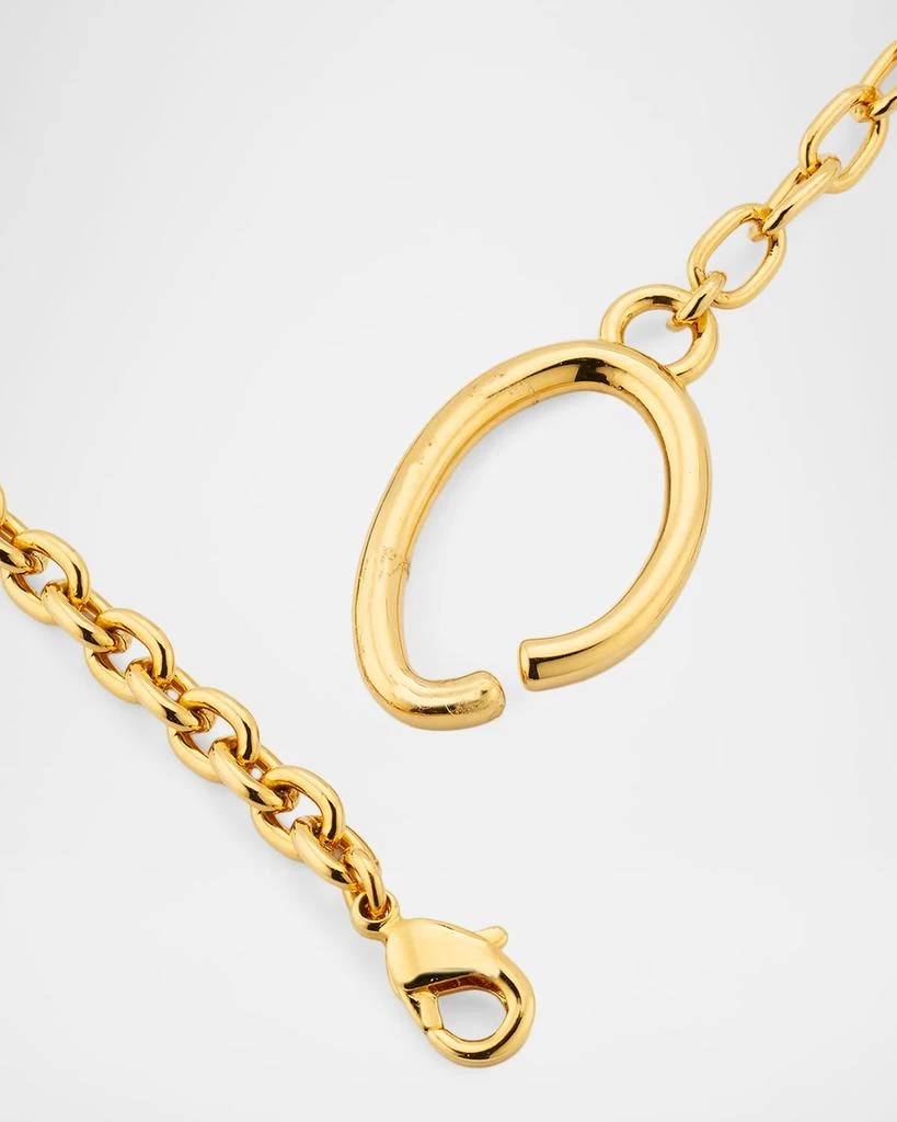 Oscar de la Renta Pear Rhinestone Necklace 3