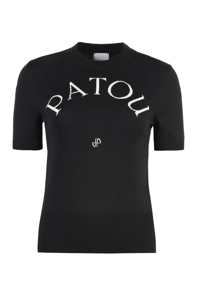 【ANDERSSON BELL】Halter String Pique Polo Shirt BLACK ANDERSSON BELL Halter String Piqué Polo in Black | Lyst