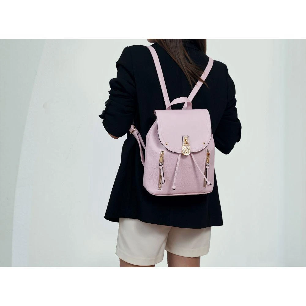 MKF Collection By Mia K. Xandria Vegan Leather Women’s Backpack 2