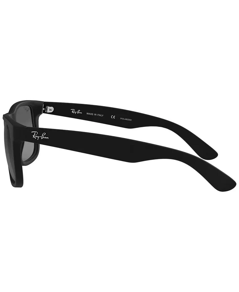 Ray-Ban Unisex Polarized Low Bridge Fit Sunglasses, RB4165F Justin Classic 6