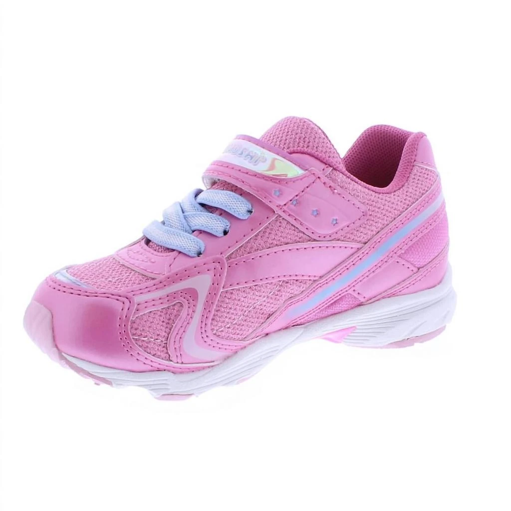 Tsukihoshi Girl's Glitz Shoes In Pink/blue 2