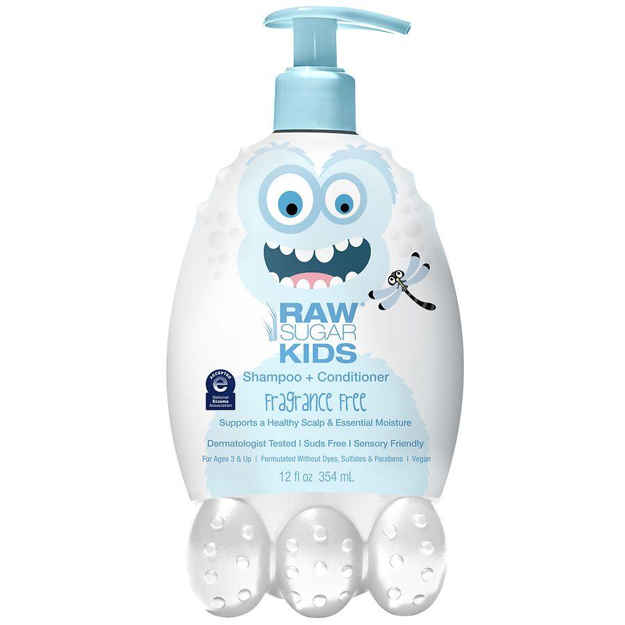Raw Sugar Kids Sensitive Shampoo + Conditioner