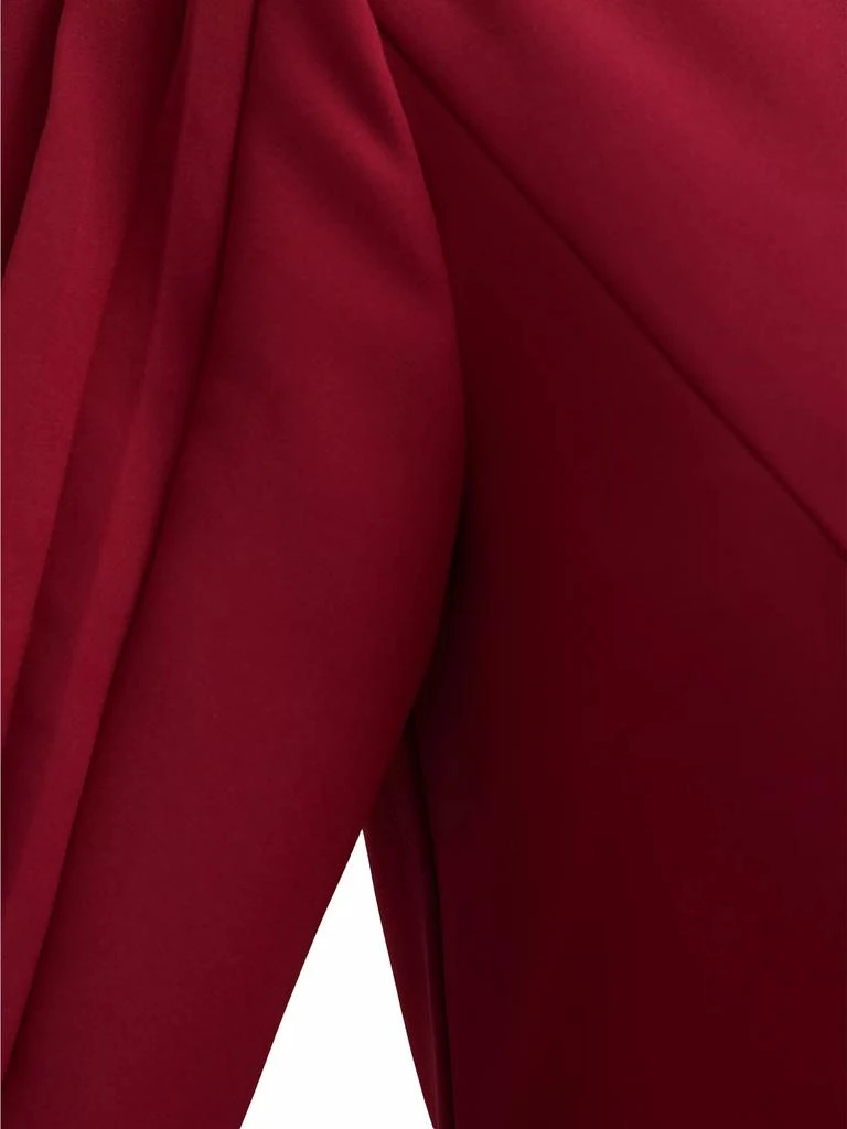 Kay Unger Gretchen Crepe Jewel-Neck Midi-Dress 6