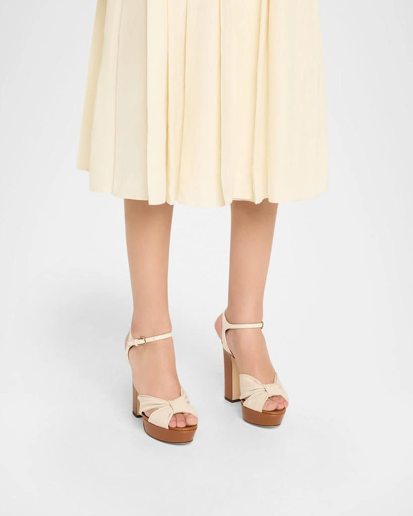 Jimmy Choo Heloise 120 Vacchetta Ankle-Strap Platform Sandals 2