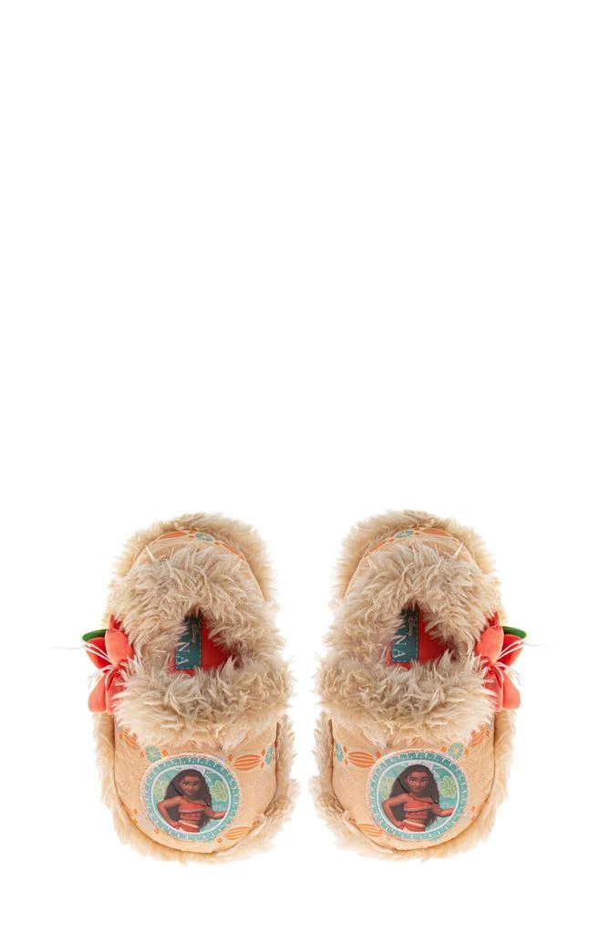 JOSMO Kids
 Moana Aline Faux Shearling Graphic Slipper 8