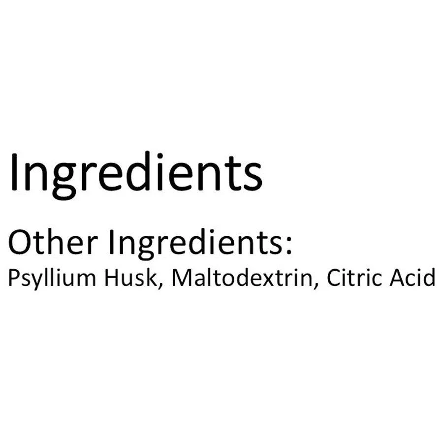 Metamucil Psyllium Husk Powder Fiber Supplement Unflavored 7
