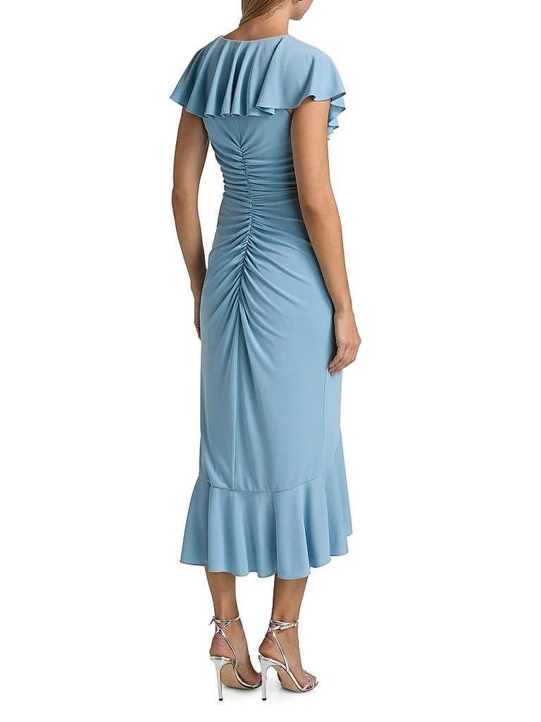 Cinq à Sept Malak Ruffle Wrap Dress 5