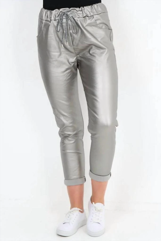 Molly Bracken Molly Bracken - Faux Leather Pants 1