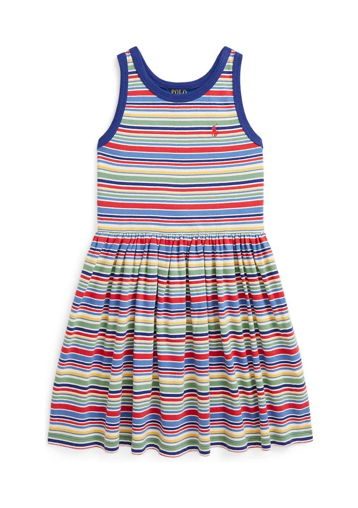 Ralph Lauren Girls 2-6x Striped Cotton Jersey Dress