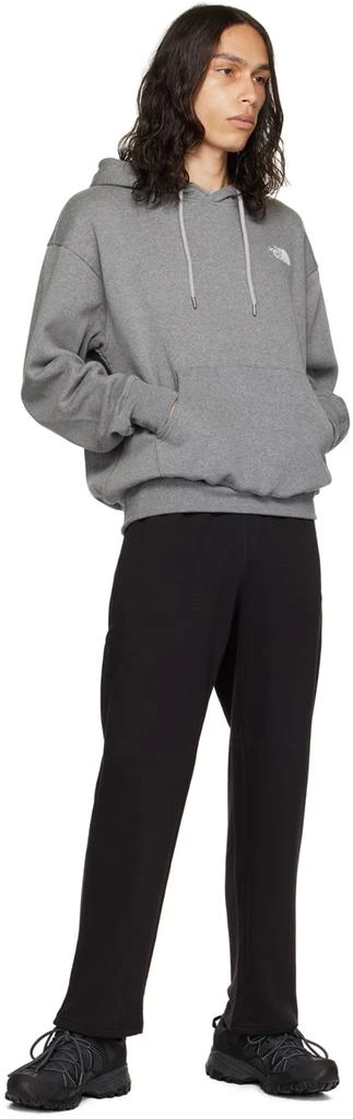 The North Face Black Embroidered Lounge Pants 4