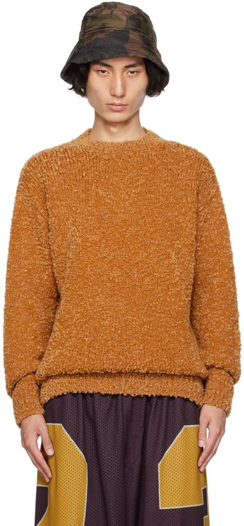 Dries Van Noten Tan Crewneck Sweater 1