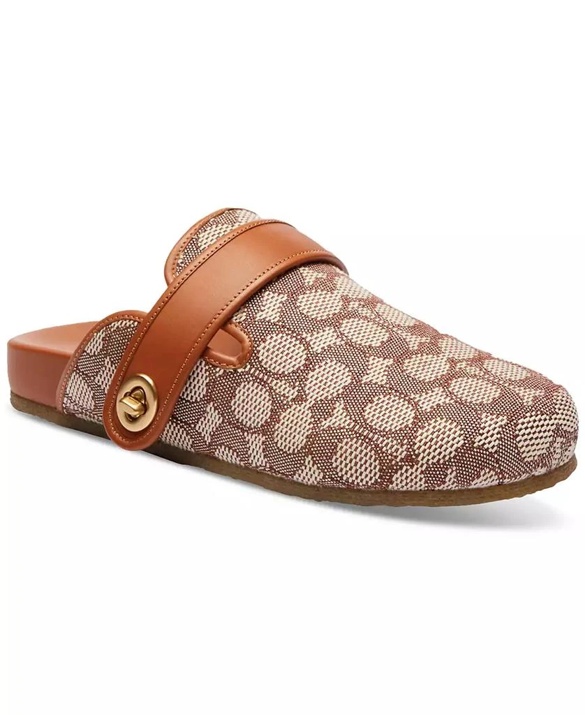 Coach Women's Blake Turnbuckle Clog Flats 1