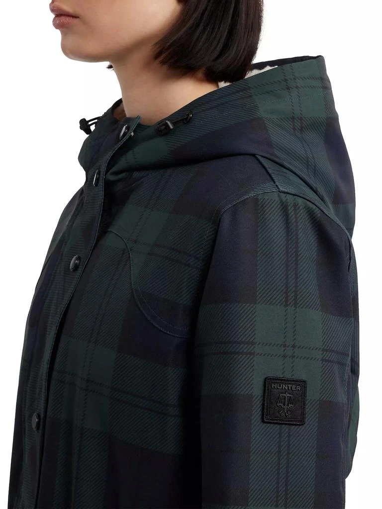 Hunter Fountain Blackwatch Plaid Hooded 3-In-1 Parka 8
