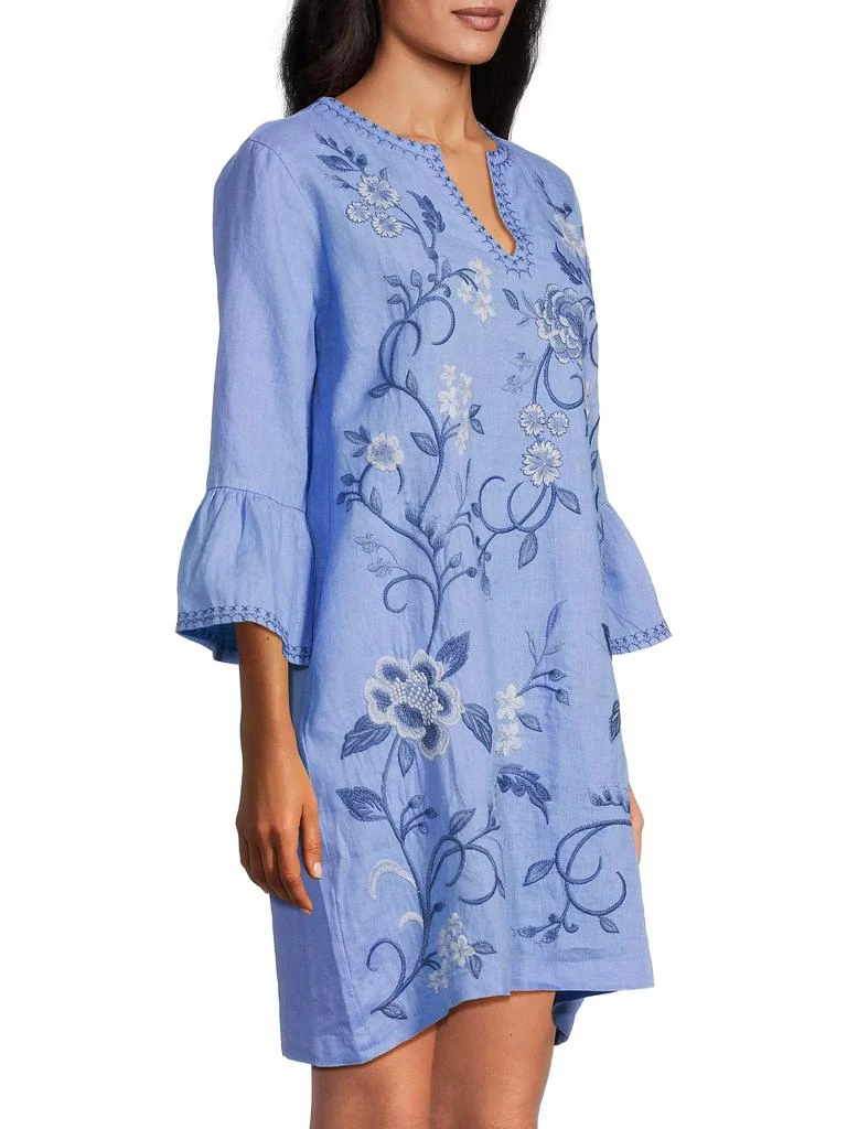 Johnny Was Madaleina Embroidered Ruffle Dress 4